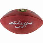 Frank Gifford Autographed NFL Football w/ "HOF" Insc.